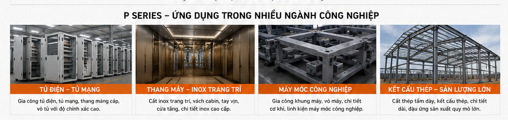 P Series phù hợp với ngành nào?